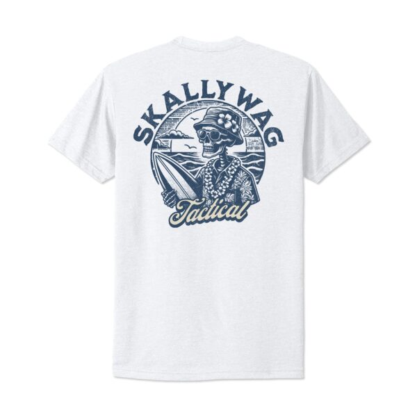 Skallywag Tactical Skallywag Surf’s Up Tee – White