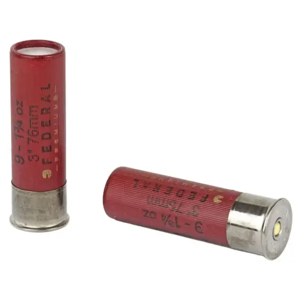 Federal Premium Heavyweight TSS 12ga 3in 1-3/4 oz #9 shot cartridge