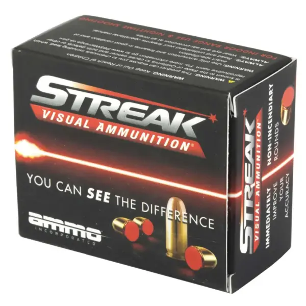 AMMO INC STREAK 380ACP 100G TMC RED 20RD BX