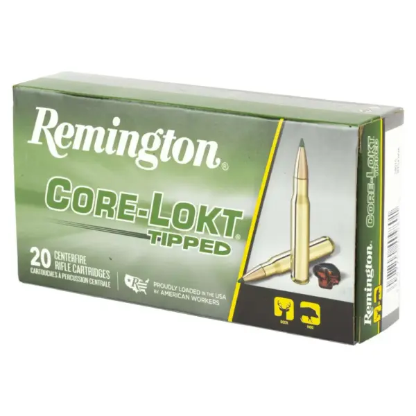REMINGTON RT243WA 243 WIN 95GR CORE-LOKT TIPPED 20 RD/BX 10 BX/CS