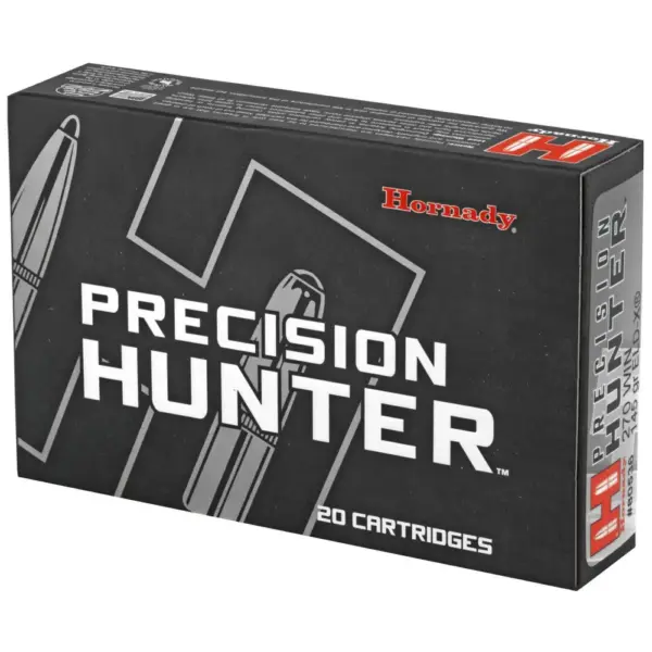 HORNADY PRECISION HUNTER 270 WIN 145GR ELD-X 20RD BX 200RD CASE