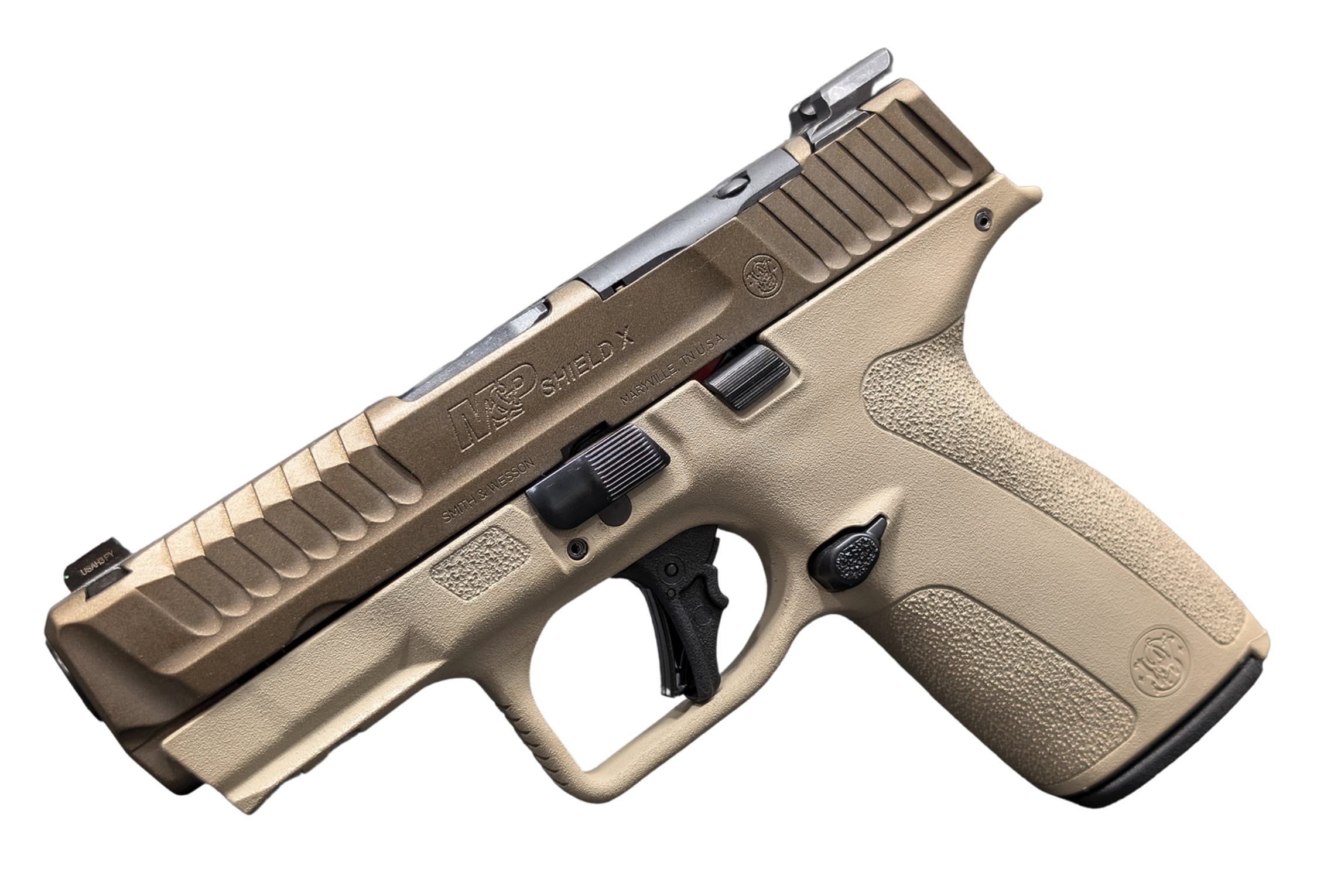 【超希少・美品・廃盤】[V.A.] seven winters SMITH & WESSON M&P 9 SHIELD X NTS MCMILLAN/MIDNIGHT BRNZ PISTOL