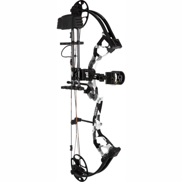 Bear Royale RTH Bow Package Fred Bear Whiteout/Black 50 lbs. LH