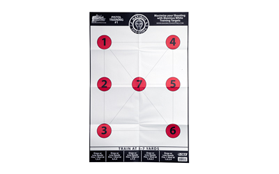 PROSHOT MXM WHITE PISTOL TRNG 6PK