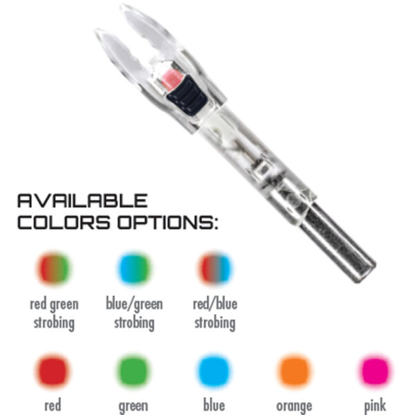 Nockturnal G Nock Shift Lighted Nocks Orange 3 pk.