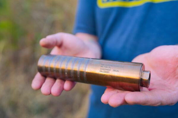 BBC Suppressors Candingo .36 Cal Suppressor