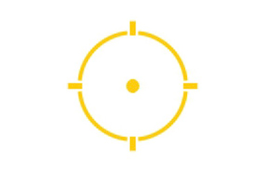 H-SUN 507C X3 GLD OPEN PSTL 2MOA DOT