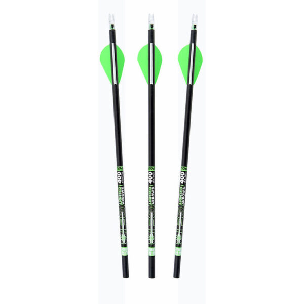 30-06 UFO Lighted Carbon Arrow  Green 30 in. 500 3 pk.