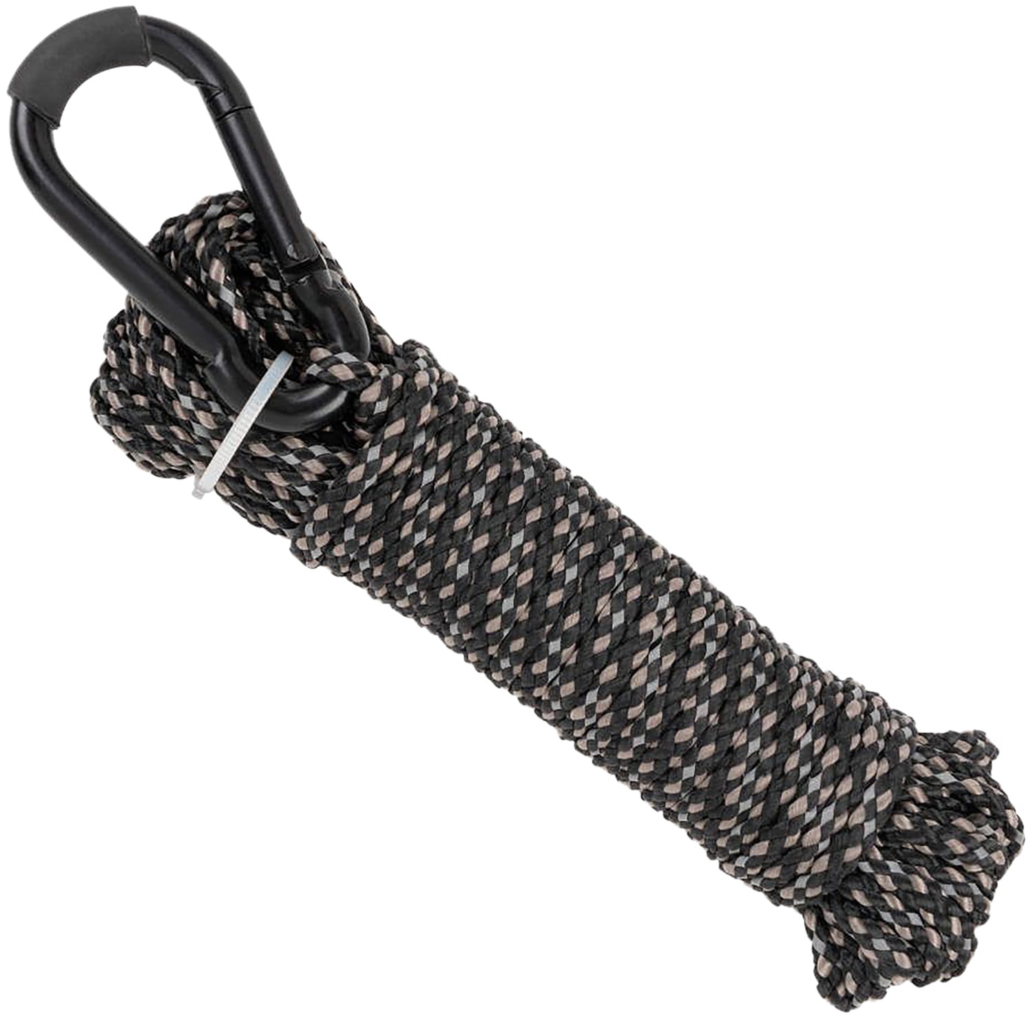 Allen 7248 Reflective Hoist Rope Black 25' Long - Firearms Direct Club