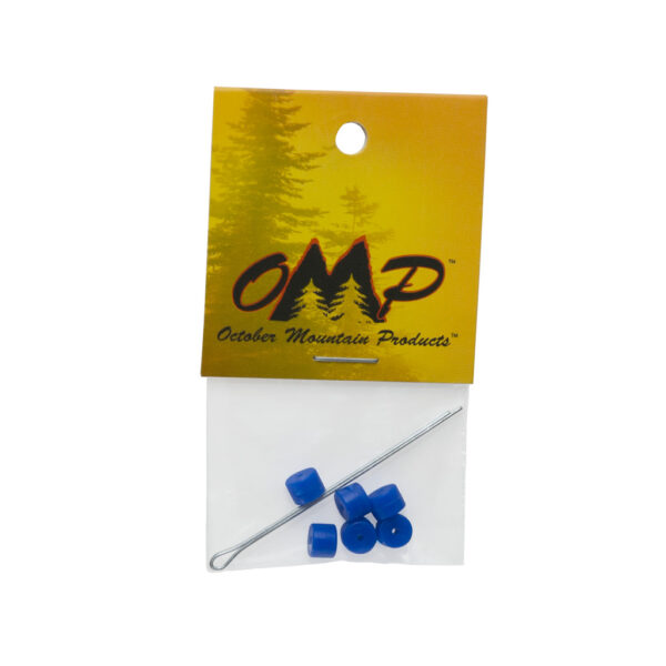 October Mountain Turbo Button 2.0 Blue 5 pk.