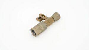 Helmet Mounted Flashlight Package – S&S Precision M-Ax Mount with Surefire 3V Scout Light (White/IR) and Tailcap