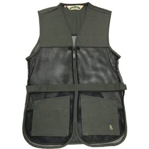 FULL MESH DUAL PAD SHOOTING VEST SAGE GREEN 2XL