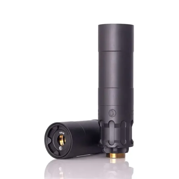 RUGGED SUPPRESSORS OBSIDIAN 9 9MM BLACK DIRECT THREAD