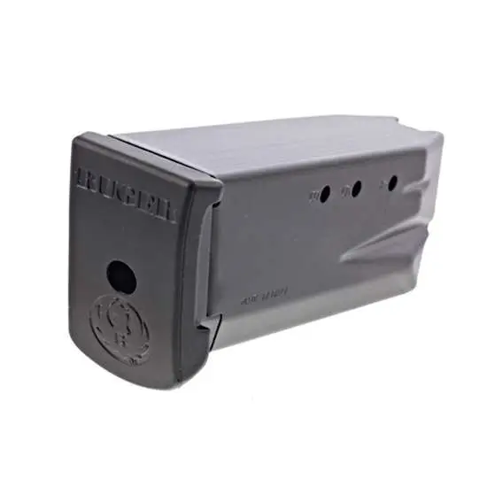 RUGER SR40C 9RD BLUED 40SW MAGAZINE W/ FINGER EXTENSION FLOORPLATE