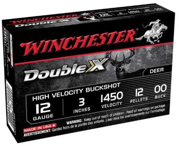 12GA 12 PELLETS #00 BUCK 3"