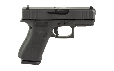 GLOCK 43X 9MM 10RD BLK FRONT RAIL