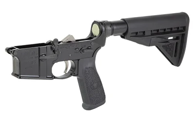 BCM CMPLT LWR W/BCM STK MD 3 BK BLEM