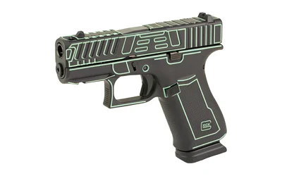 GLOCK 43X 9MM 15RD OUTLANDER BLUE