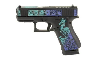 GLOCK 43X 9MM 15RD FS PEACOCK