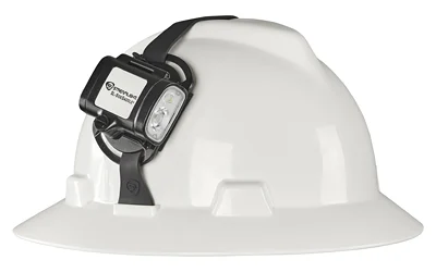 STRMLGHT SL-SIDESADDLE HARD HAT BLK