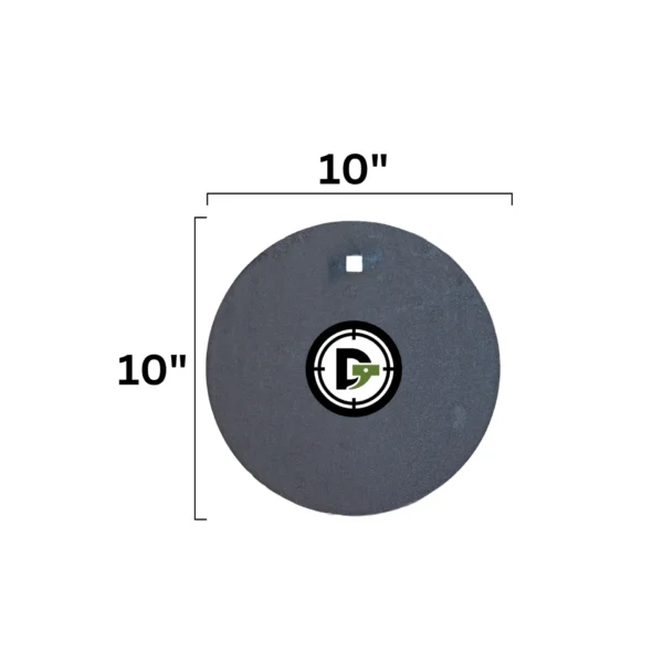 3/8" Round AR500 Target - Steel Challenge 10" & 12" Target