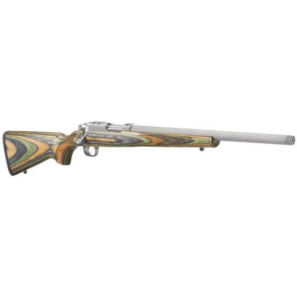 RUGER M77 77/17 RFL 17WSM 18.5" MT STS BBL, GREEN MTN STOCK, THREADED