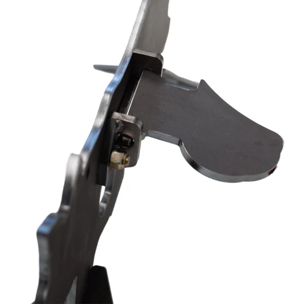 3/8" AR500 Steel Bobcat Target with Reactive Vital Paddle