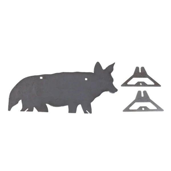 3/8" Steel AR500 Coyote Silhouette Target
