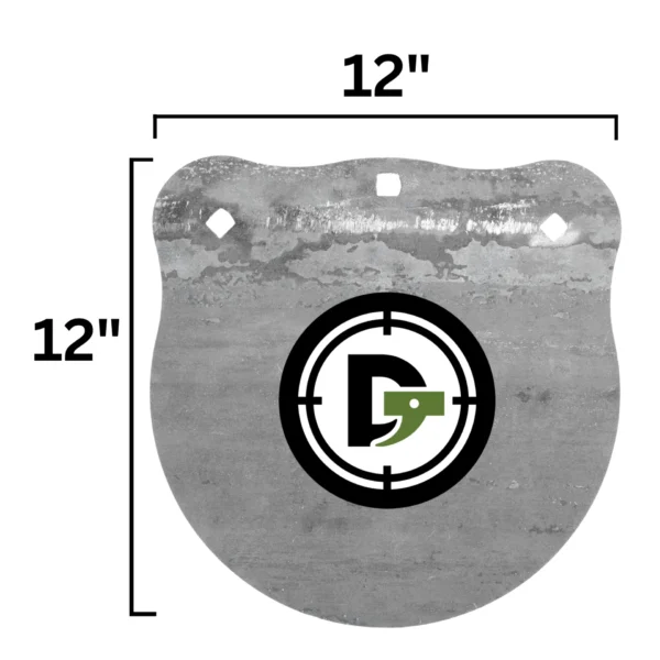 3/8" AR500 Steel Gongs