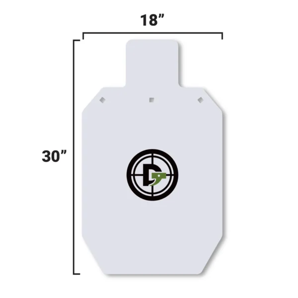 3/8" AR500 Silhouette Steel Target