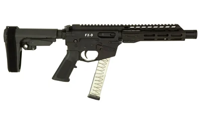 FRD ORD FX9 SBA3 9MM 8" 32RD BLACK