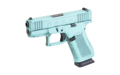 GLOCK 43X 9MM 15RD ROB EGG BLUE BW