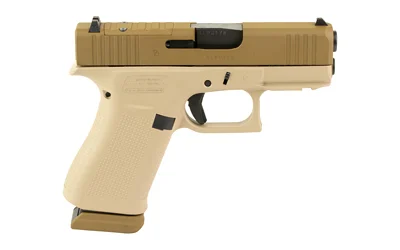 GLOCK 43X 9MM 15RD TWO TONE TAN