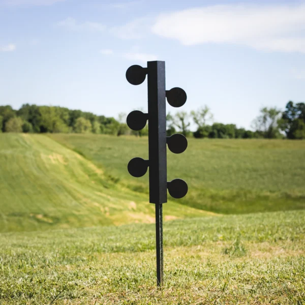 Rimfire Dueling Tree – Reactive Steel Target for .22LR