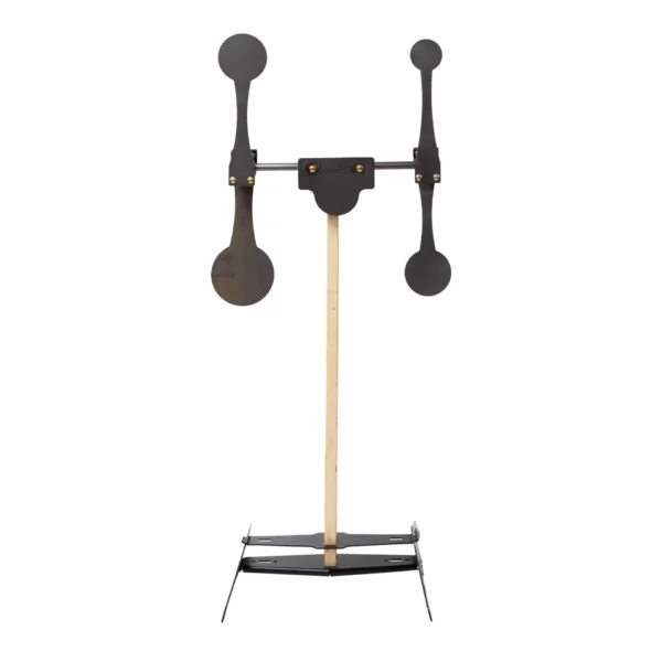 Dual Spinner 3/8" AR500 Reactive Steel Target