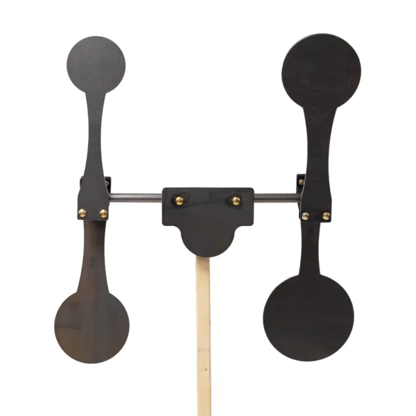 Dual Spinner 3/8" AR500 Reactive Steel Target