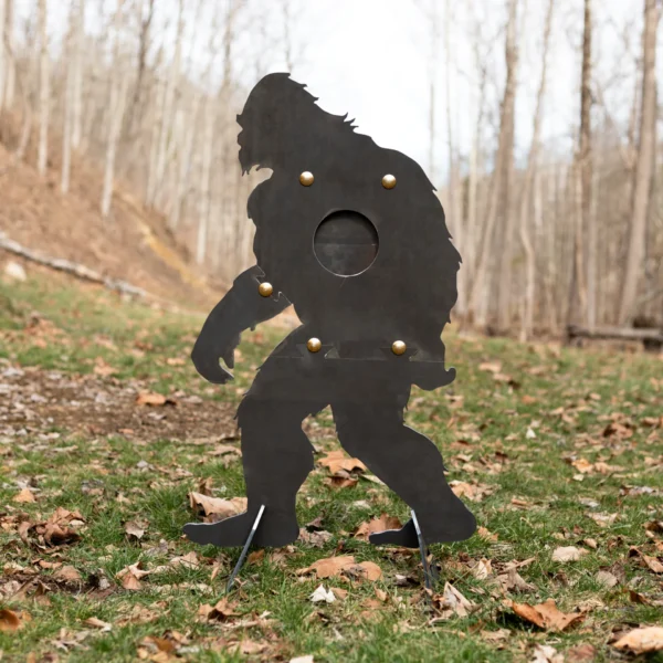 3' Sasquatch / Bigfoot Reactive Steel Target – 3/8" AR500