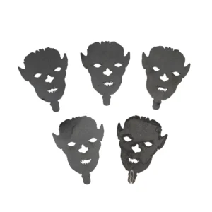 3/8" AR500 Zombie Paddles for Double Tap Ind. Texas Star Target - 6" or 8" (Set of 5)