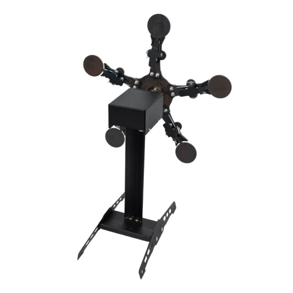 1/4" AR500 Rimfire Texas Star – 5 or 10 Paddle Reactive Target
