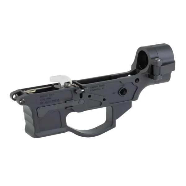 SHIELD SA-9 STRIPPED LOWER FLD BLK