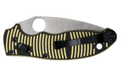 SPYDERCO MANIX 2 SALT 3.37" YLW/SLV