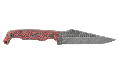 STROUP TU2 4" ACID ETCH RED/BK W/STH