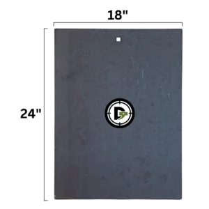 18" X 24" Rectangle - 3/8" AR500 Steel Target for Steel Challenge