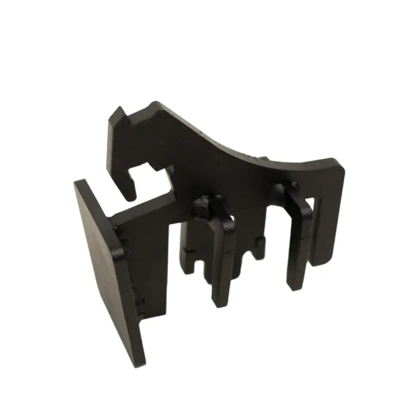3/8" AR500 8" Knockdown Round Steel Target with Armored 2x4 Hanger