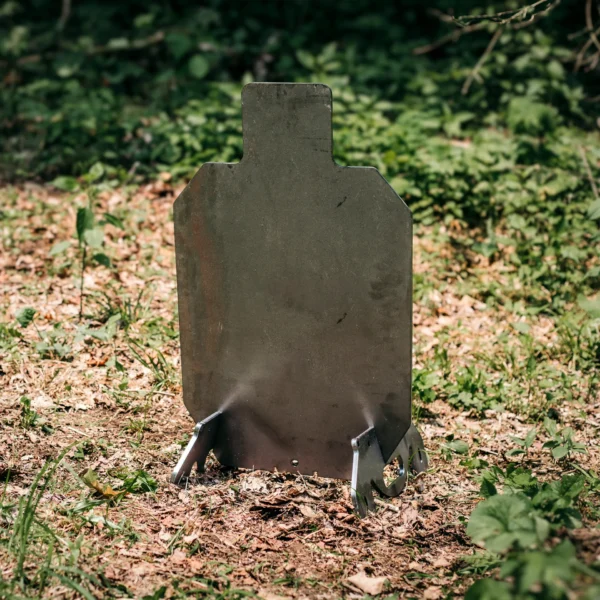 3/8" AR500 Silhouette Target with Modular Base