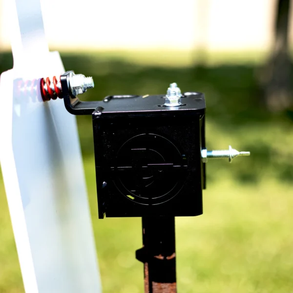 Adjustable T-Post Steel Target Hanger