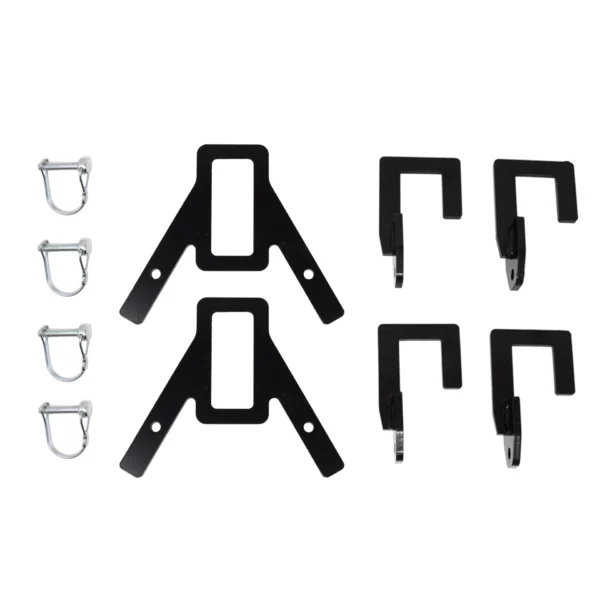 2x4 Hybrid DIY Target Stand Bracket Kit for Steel Targets