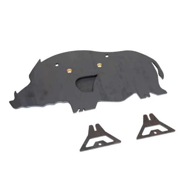 Hog/Boar Reactive AR500 Steel Target with Vital