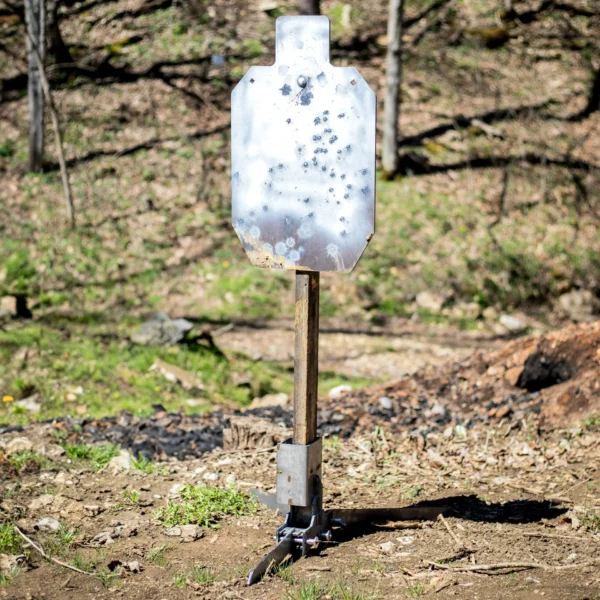 Adjustable 2x4 Steel Target Stand Base