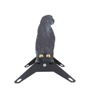 Prairie Dog Spring Popper Target with Stand - 3/8" AR500 Steel